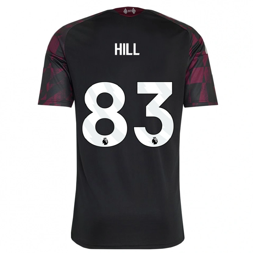 Danxen Dame Thomas Hill #83 Svart Hvit Lilla Tredje Sett Drakt Trøye 2026/27 Skjorter T-Skjorte