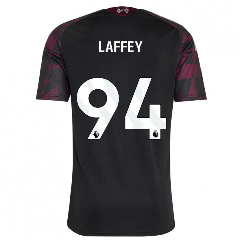 Danxen Dame Michael Laffey #94 Svart Hvit Lilla Tredje Sett Drakt Trøye 2026/27 Skjorter T-Skjorte