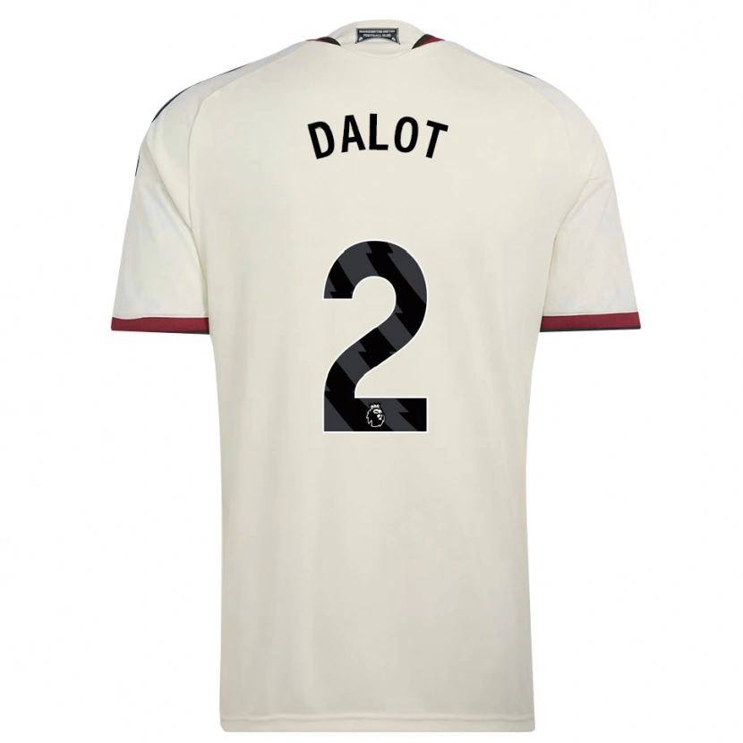 Danxen Dame Diogo Dalot #2 Beige Svart Rød Tredje Sett Drakt Trøye 2026/27 Skjorter T-Skjorte