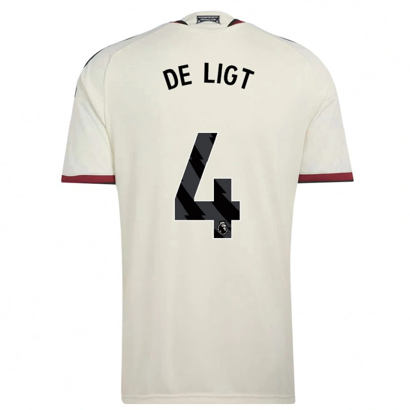 Danxen Dame Matthijs De Ligt #4 Beige Svart Rød Tredje Sett Drakt Trøye 2026/27 Skjorter T-Skjorte