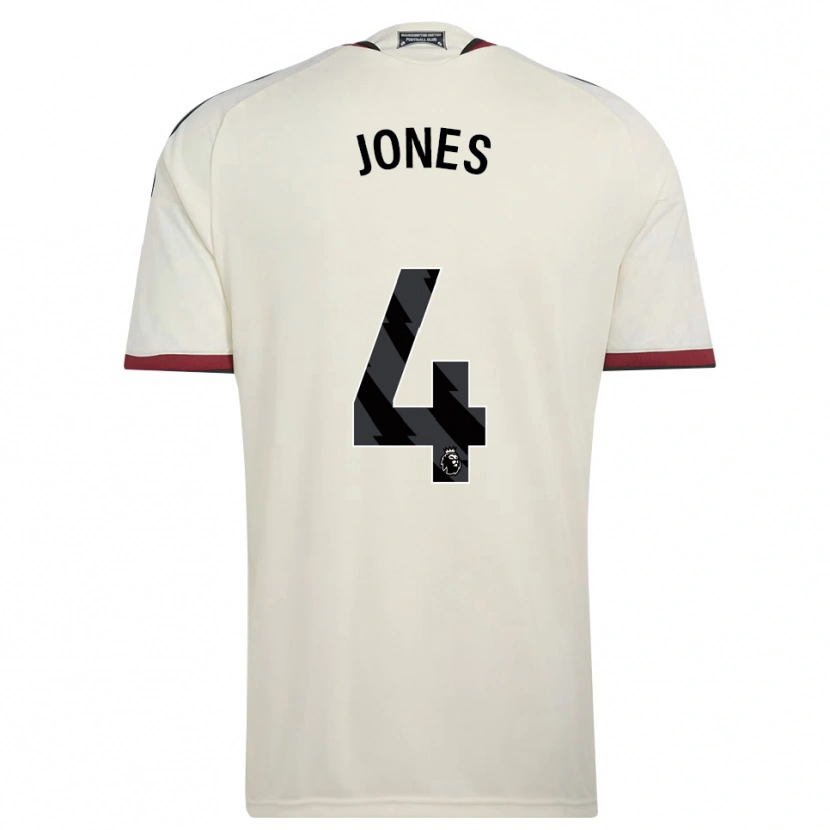 Danxen Dame Phil Jones #4 Beige Svart Rød Tredje Sett Drakt Trøye 2026/27 Skjorter T-Skjorte