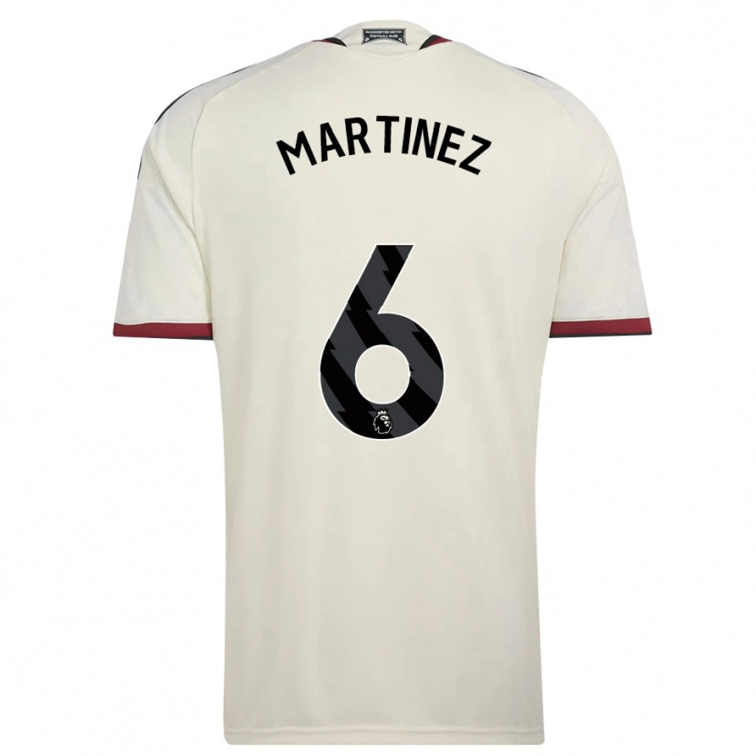 Danxen Dame Lisandro Martínez #6 Beige Svart Rød Tredje Sett Drakt Trøye 2026/27 Skjorter T-Skjorte