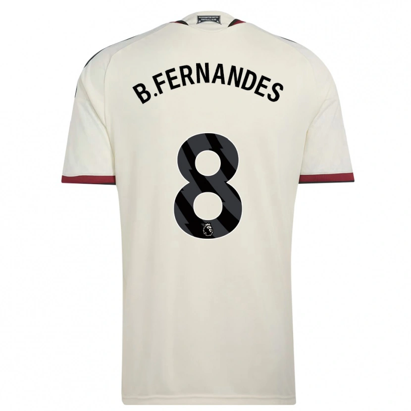 Danxen Dame Bruno Fernandes #8 Beige Svart Rød Tredje Sett Drakt Trøye 2026/27 Skjorter T-Skjorte