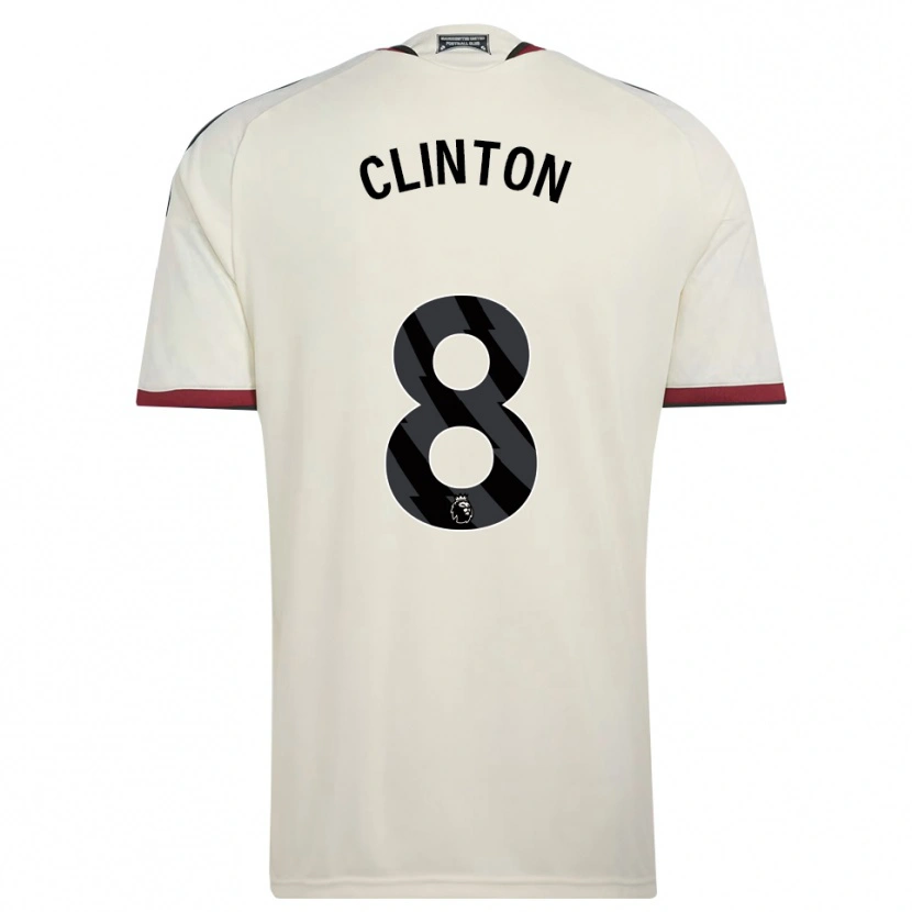 Danxen Dame Grace Clinton #8 Beige Svart Rød Tredje Sett Drakt Trøye 2026/27 Skjorter T-Skjorte