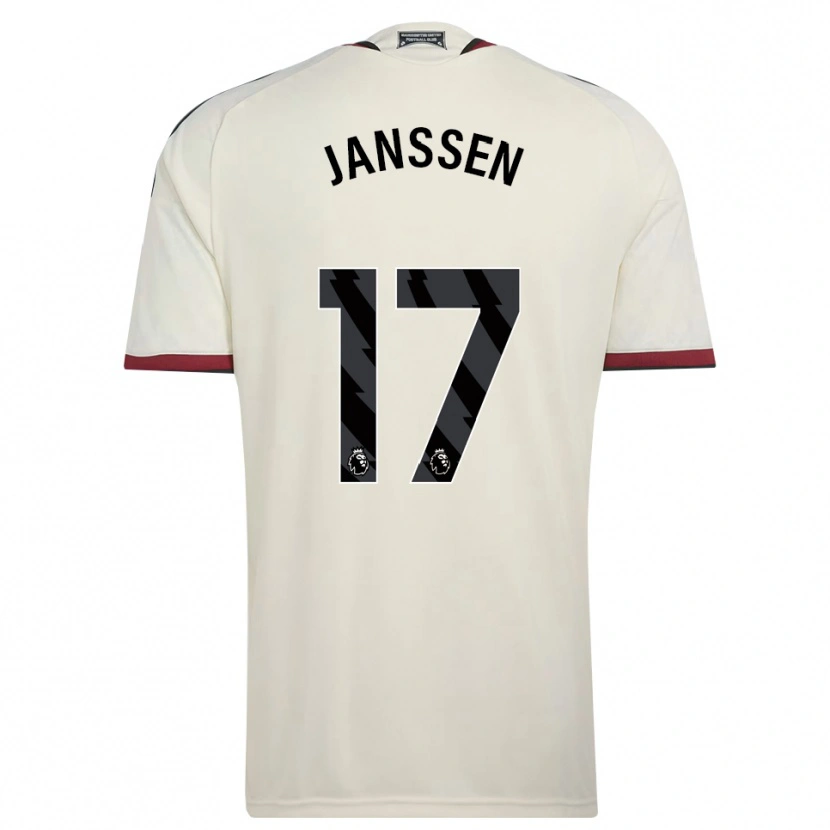 Danxen Dame Dominique Janssen #17 Beige Svart Rød Tredje Sett Drakt Trøye 2026/27 Skjorter T-Skjorte