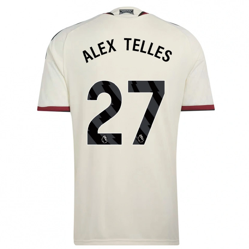 Danxen Dame Alex Nicolao Telles #27 Beige Svart Rød Tredje Sett Drakt Trøye 2026/27 Skjorter T-Skjorte