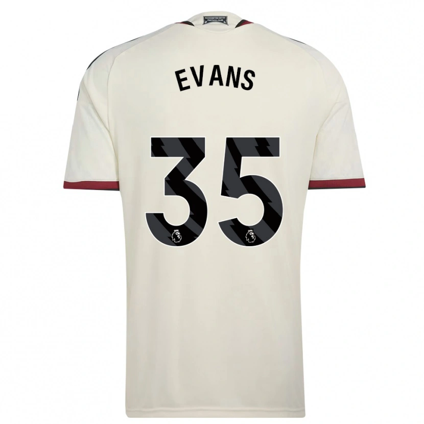 Danxen Dame Jonny Evans #35 Beige Svart Rød Tredje Sett Drakt Trøye 2026/27 Skjorter T-Skjorte