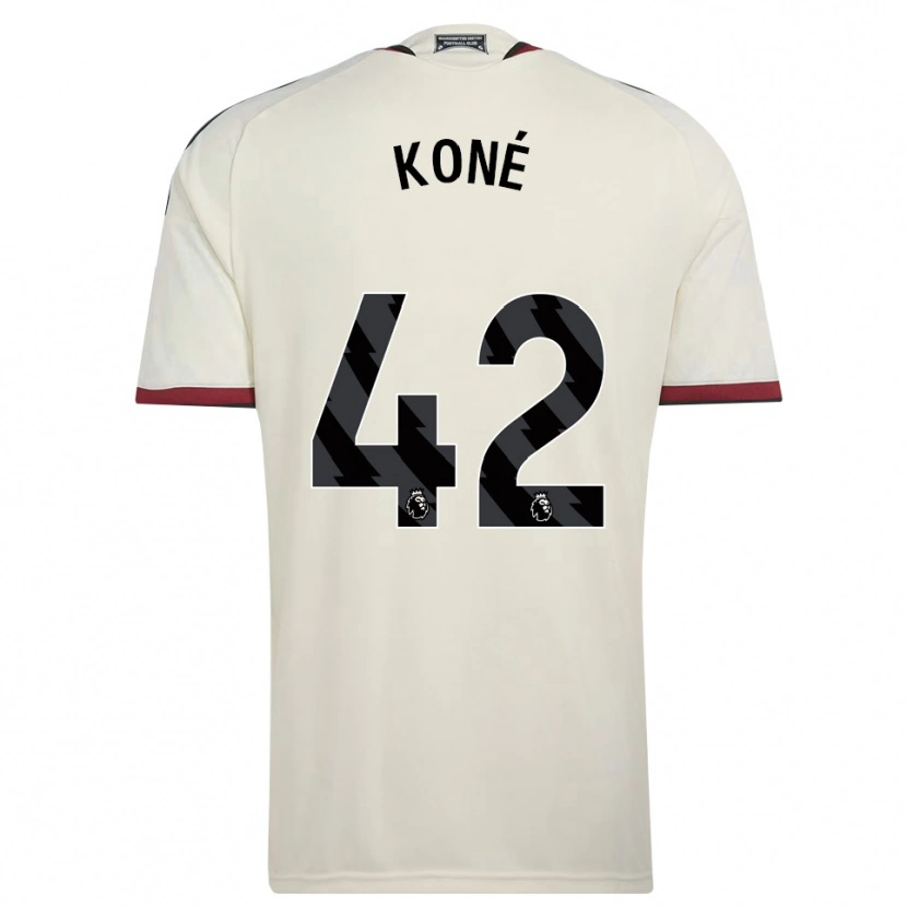 Danxen Dame Sékou Koné #42 Beige Svart Rød Tredje Sett Drakt Trøye 2026/27 Skjorter T-Skjorte