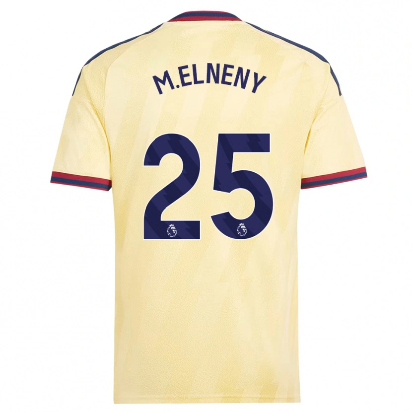 Danxen Dame Mohamed Elneny #25 Lett Gul Midnattblå Tredje Sett Drakt Trøye 2026/27 Skjorter T-Skjorte