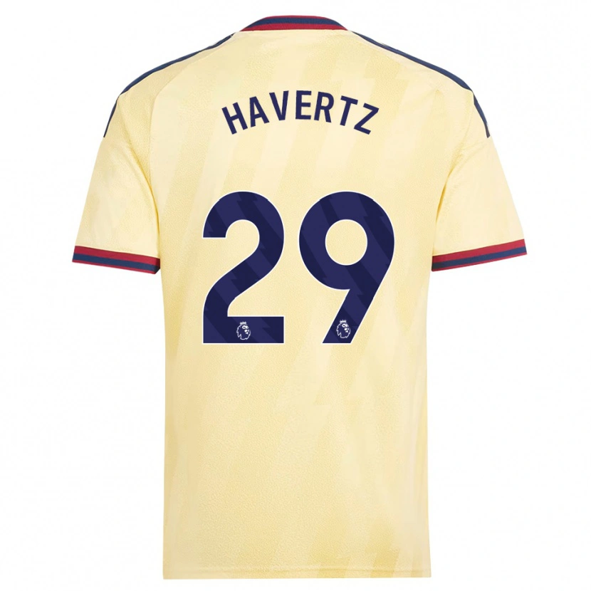 Danxen Dame Kai Havertz #29 Lett Gul Midnattblå Tredje Sett Drakt Trøye 2026/27 Skjorter T-Skjorte
