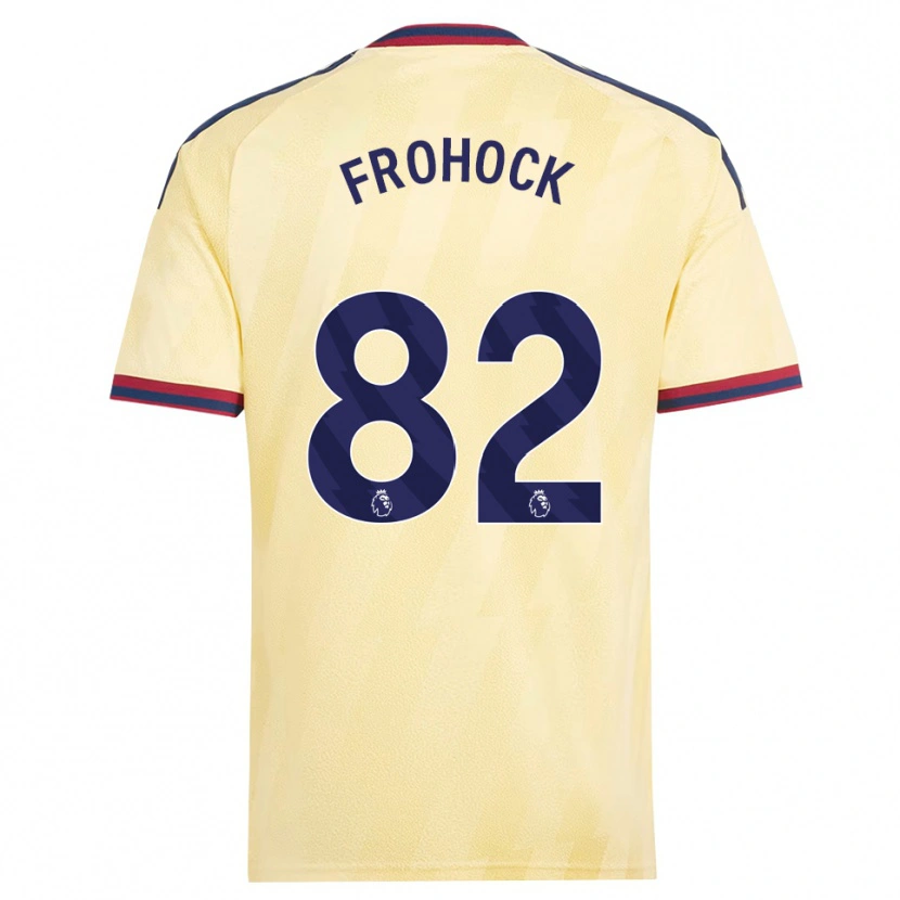 Danxen Dame Marley Frohock #82 Lett Gul Midnattblå Tredje Sett Drakt Trøye 2026/27 Skjorter T-Skjorte