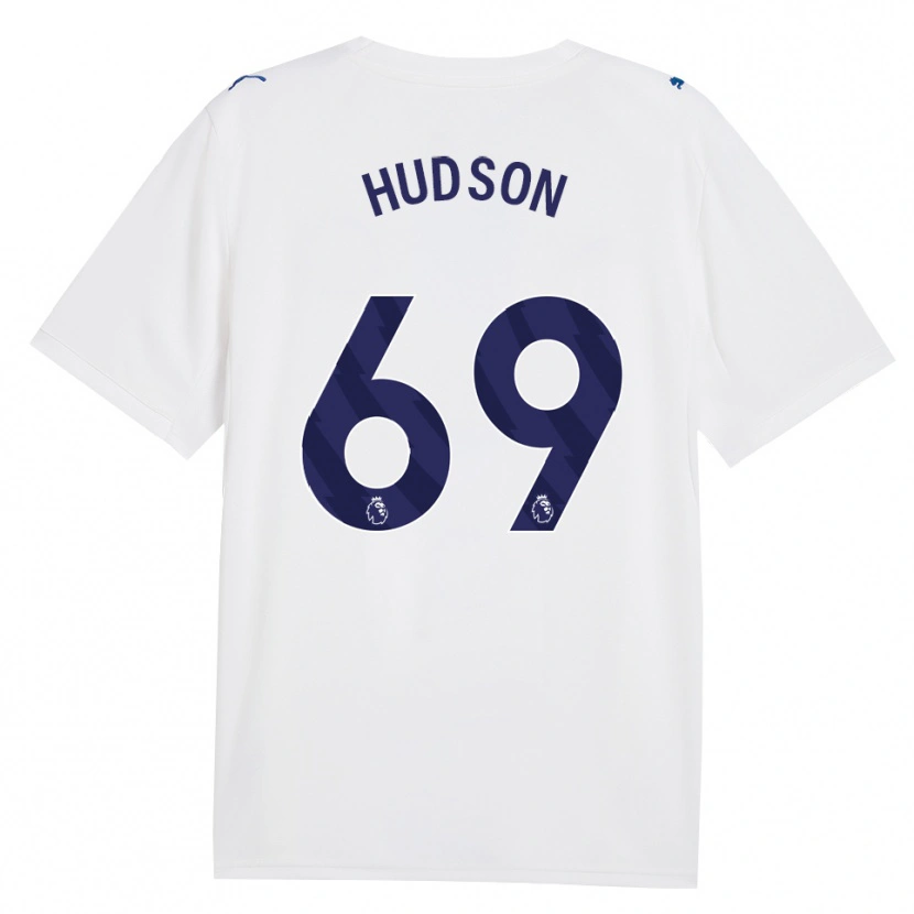 Danxen Dame Max Hudson #69 Marineblå Hvit Tredje Sett Drakt Trøye 2026/27 Skjorter T-Skjorte