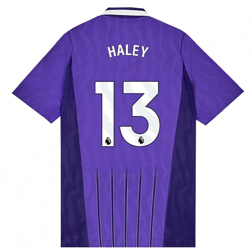 Danxen Dame Micah Haley #13 Lilla Hvit Tredje Sett Drakt Trøye 2026/27 Skjorter T-Skjorte