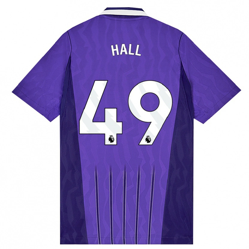 Danxen Dame Tyrese Hall #49 Lilla Hvit Tredje Sett Drakt Trøye 2026/27 Skjorter T-Skjorte