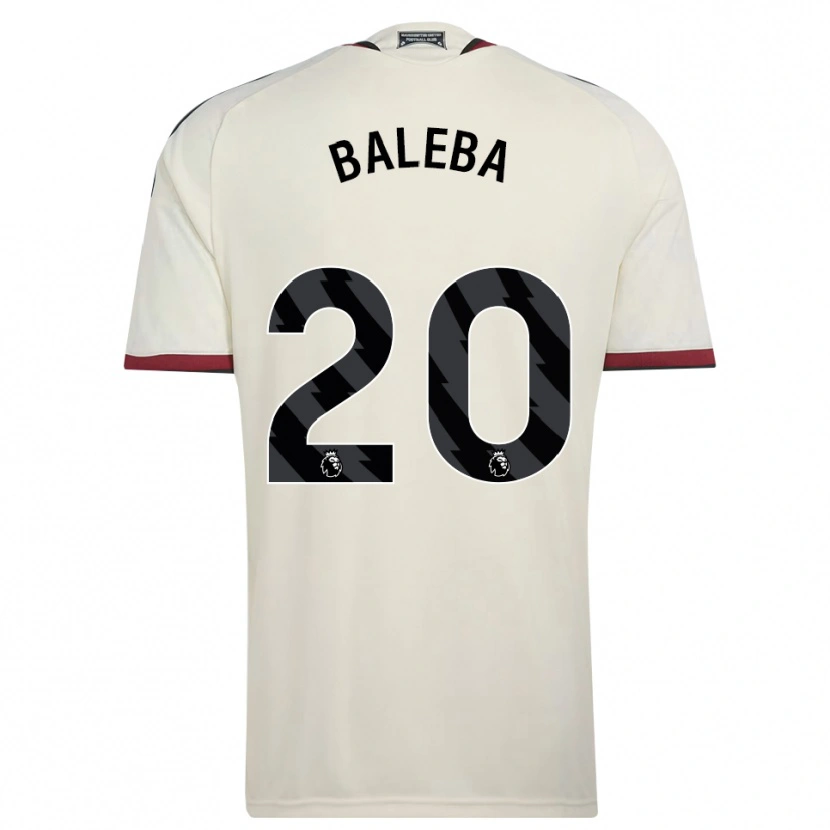 Danxen Dame Carlos Baleba #20 Beige Svart Rød Tredje Sett Drakt Trøye 2026/27 Skjorter T-Skjorte