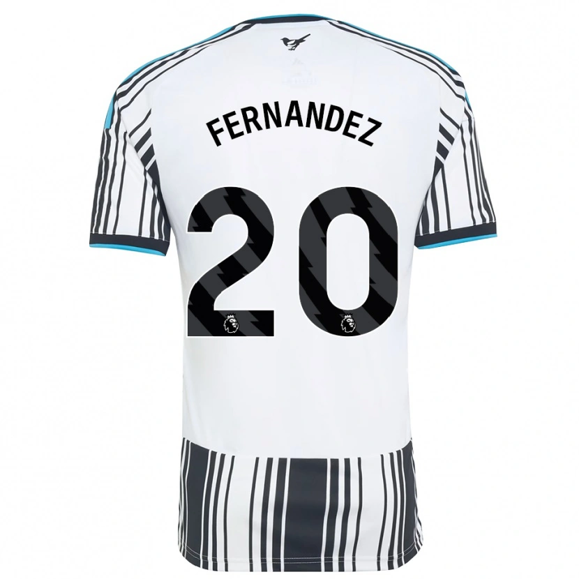 Danxen Dame Matias Fernandez-Pardo #20 Himmelblå Svart Hvit Hjemmetrøye Drakt Trøye 2026/27 Skjorter T-Skjorte