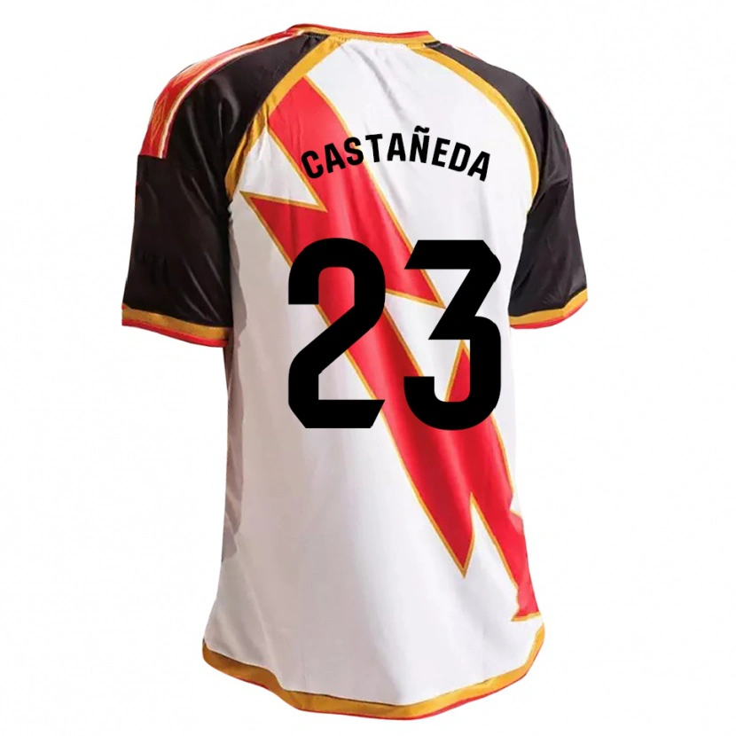 Danxen Barn Ana Sofía Castañeda Giraldo #23 Svart Rød Hvit Gull Hjemmetrøye Drakt Trøye 2026/27 Skjorter T-Skjorte