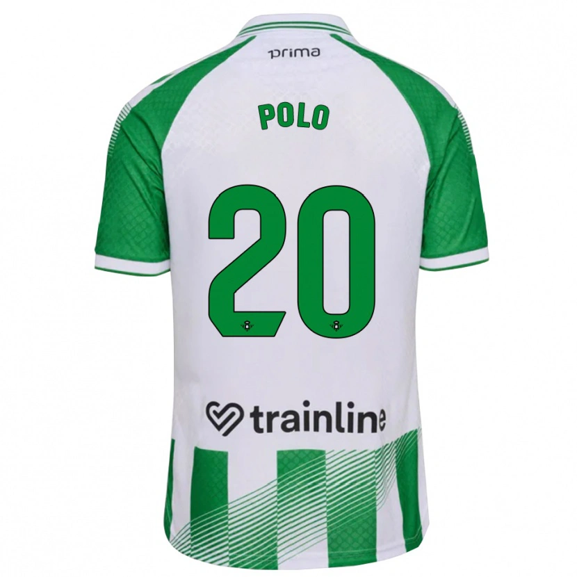 Danxen Barn Tiago Polo #20 Lys Grønn Svart Hvit Hjemmetrøye Drakt Trøye 2026/27 Skjorter T-Skjorte