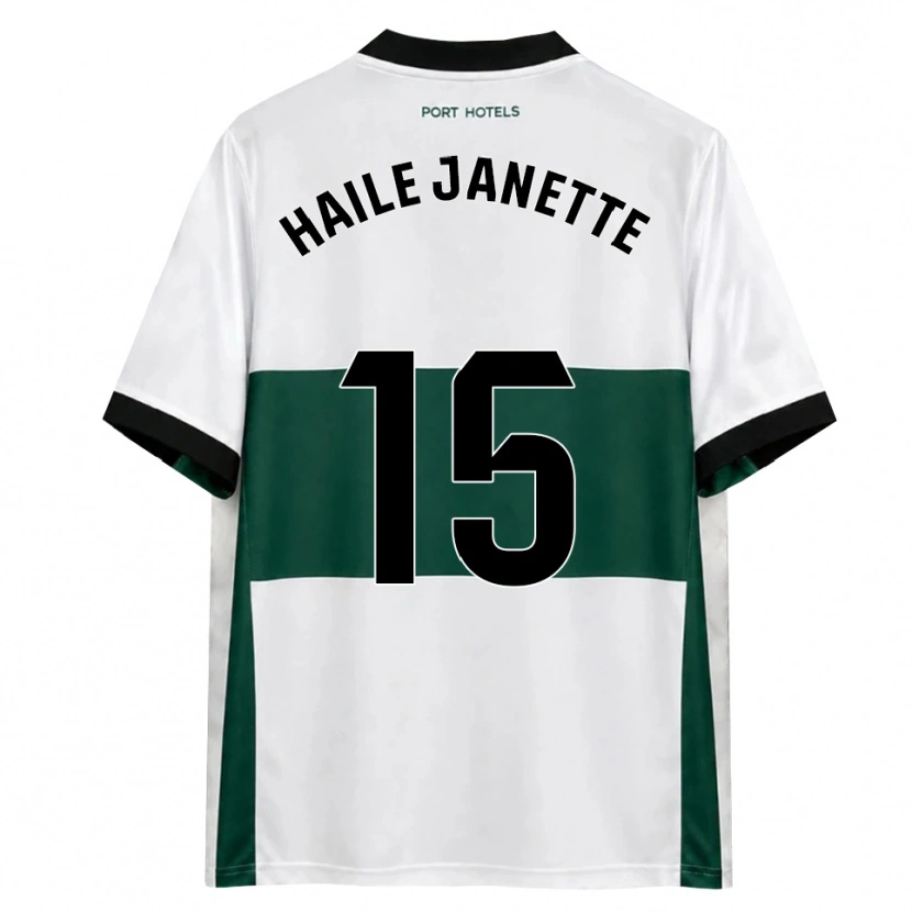 Danxen Barn Haile Janette Pereira Richards #15 Grønn Hvit Rød Hjemmetrøye Drakt Trøye 2026/27 Skjorter T-Skjorte