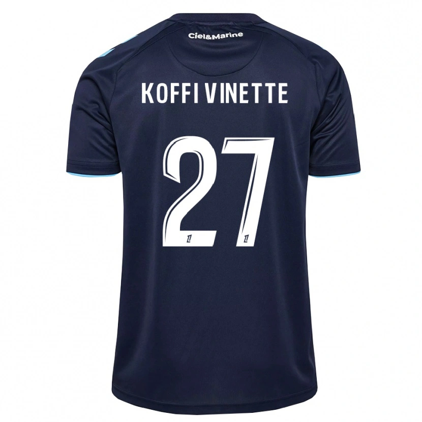 Danxen Barn Enzo Koffi #27 Kornblomstblå Midnattblå Hjemmetrøye Drakt Trøye 2026/27 Skjorter T-Skjorte