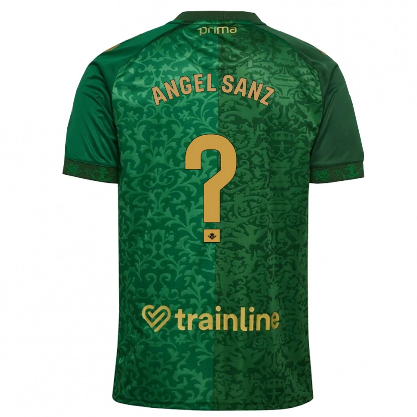 Danxen Barn Miguel Ángel Sanz #0 Skoggrønn Mørk Gyllenrot Bortetrøye Drakt Trøye 2026/27 Skjorter T-Skjorte