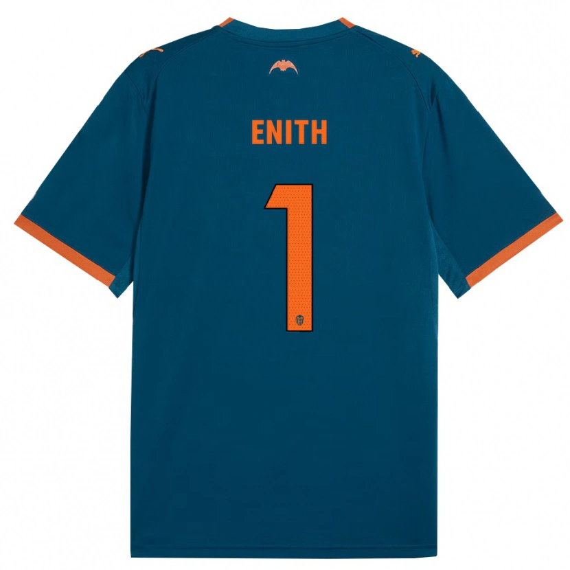 Danxen Barn Enith #1 Stålblå Oransje Bortetrøye Drakt Trøye 2026/27 Skjorter T-Skjorte