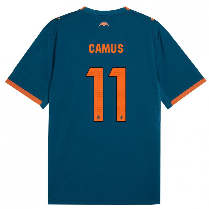 Danxen Barn Marco Camus #11 Stålblå Oransje Bortetrøye Drakt Trøye 2026/27 Skjorter T-Skjorte