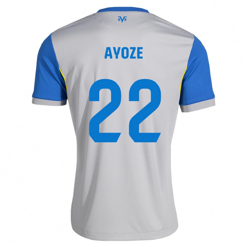 Danxen Barn Ayoze Pérez #22 Dodger Blå Grå Bortetrøye Drakt Trøye 2026/27 Skjorter T-Skjorte