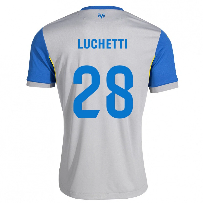 Danxen Barn Danilo Luchetti #28 Dodger Blå Grå Bortetrøye Drakt Trøye 2026/27 Skjorter T-Skjorte