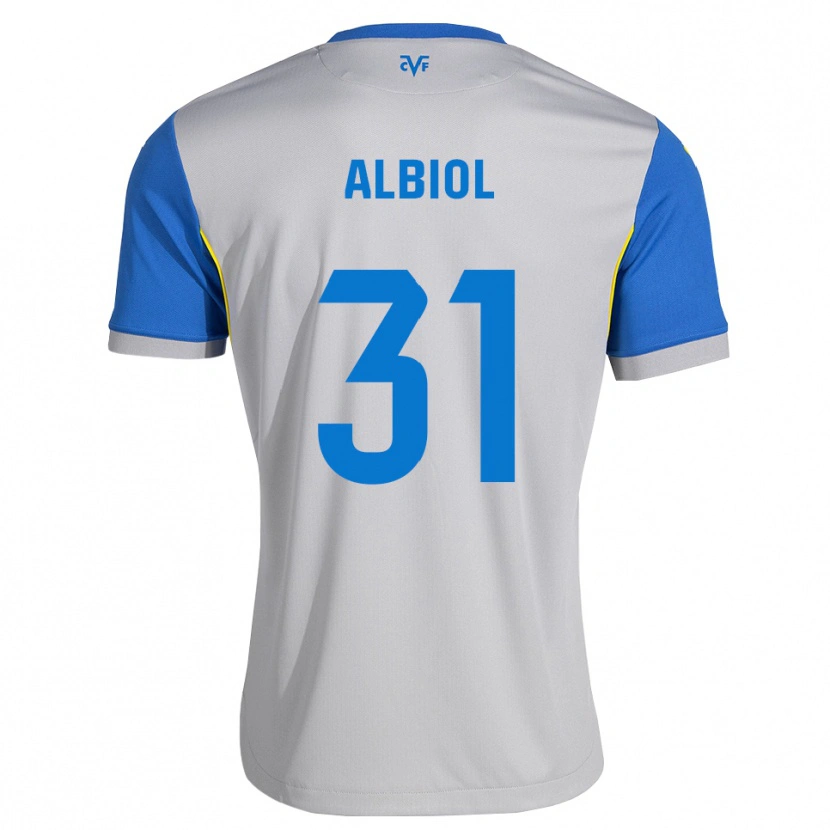 Danxen Barn Thiago Albiol #31 Dodger Blå Grå Bortetrøye Drakt Trøye 2026/27 Skjorter T-Skjorte
