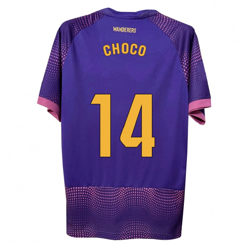 Danxen Barn Choco #14 Lilla Hvit Rosa Bortetrøye Drakt Trøye 2026/27 Skjorter T-Skjorte