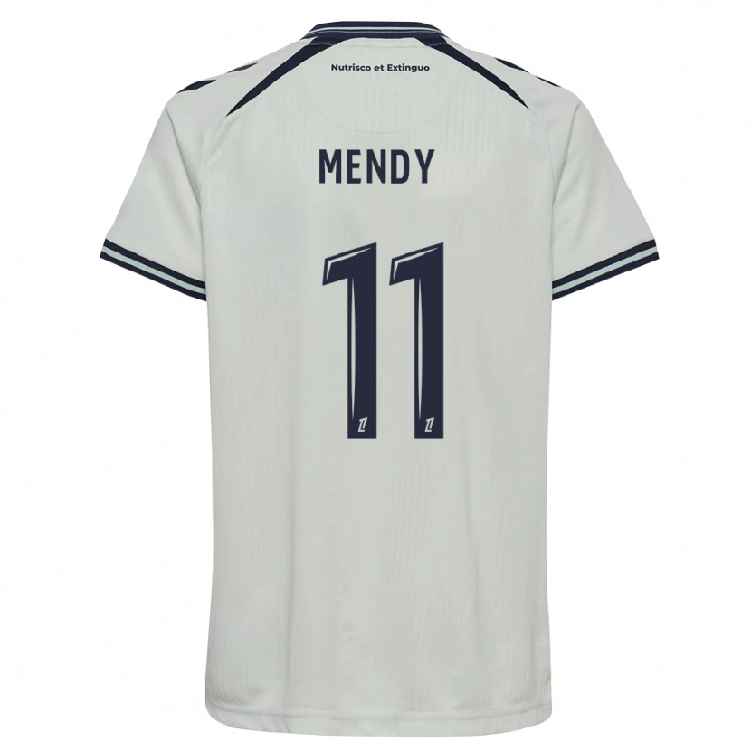 Danxen Barn Mélinda Mendy #11 Midnattblå Hvit Bortetrøye Drakt Trøye 2026/27 Skjorter T-Skjorte