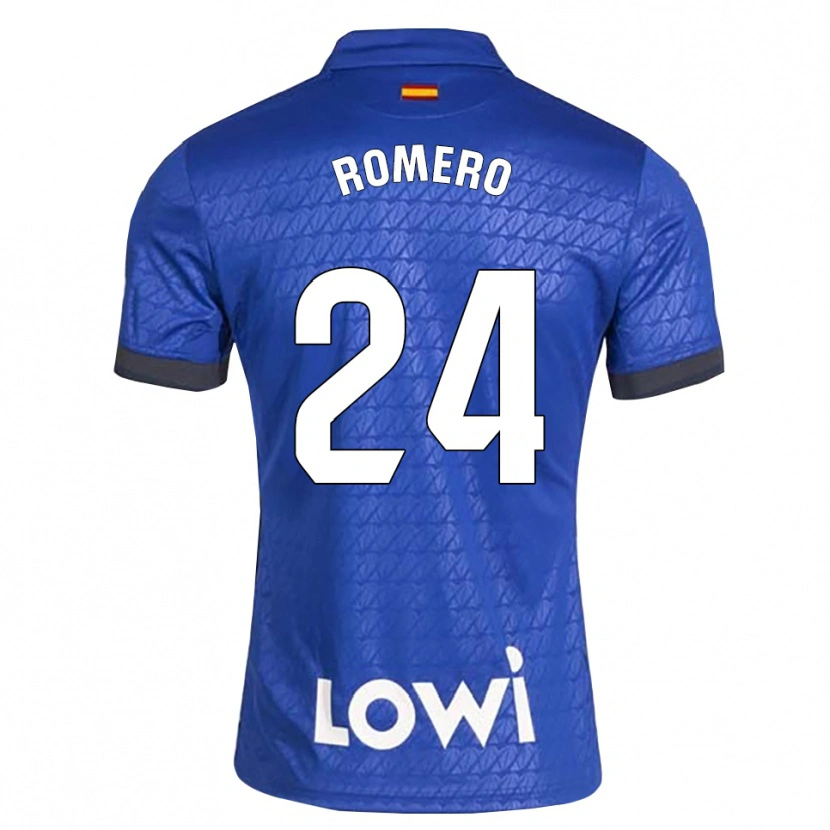 Danxen Mann Zaid Romero #24 Blå Hvit Svart Hjemmetrøye Drakt Trøye 2026/27 Skjorter T-Skjorte