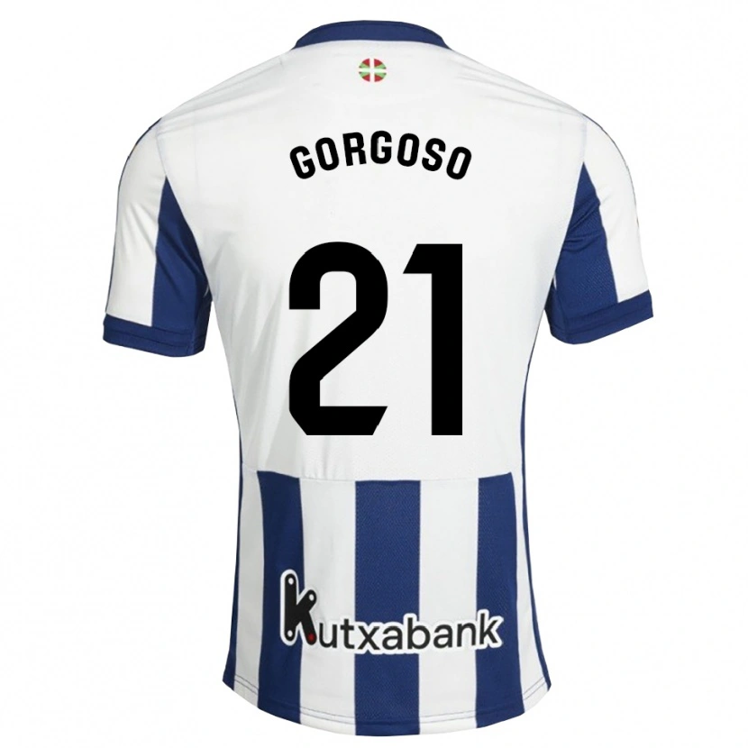 Danxen Mann Emma Ramirez Gorgoso #21 Marine Hvit Gyllenrot Hjemmetrøye Drakt Trøye 2026/27 Skjorter T-Skjorte