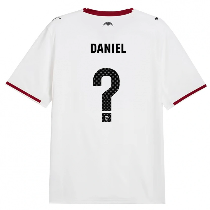 Danxen Mann Daniel Jiménez #0 Svart Hvit Rød Gul Hjemmetrøye Drakt Trøye 2026/27 Skjorter T-Skjorte