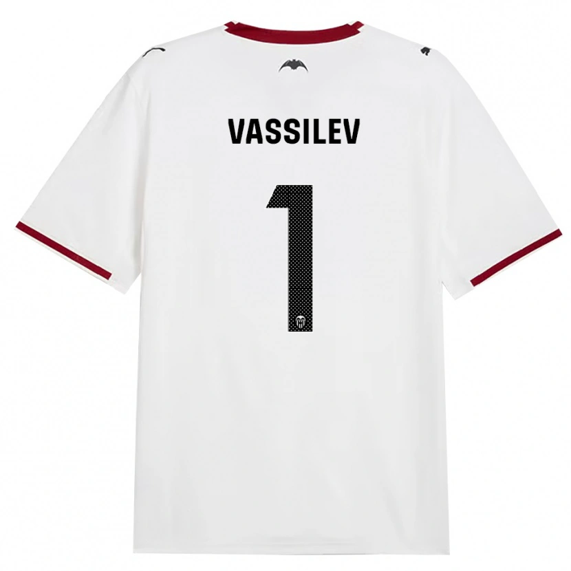 Danxen Mann David Vassilev #1 Svart Hvit Rød Gul Hjemmetrøye Drakt Trøye 2026/27 Skjorter T-Skjorte