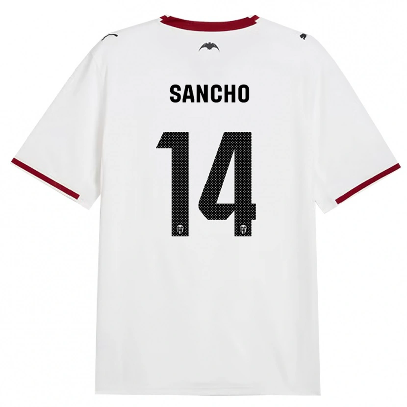 Danxen Mann Pauleta Sancho #14 Svart Hvit Rød Gul Hjemmetrøye Drakt Trøye 2026/27 Skjorter T-Skjorte