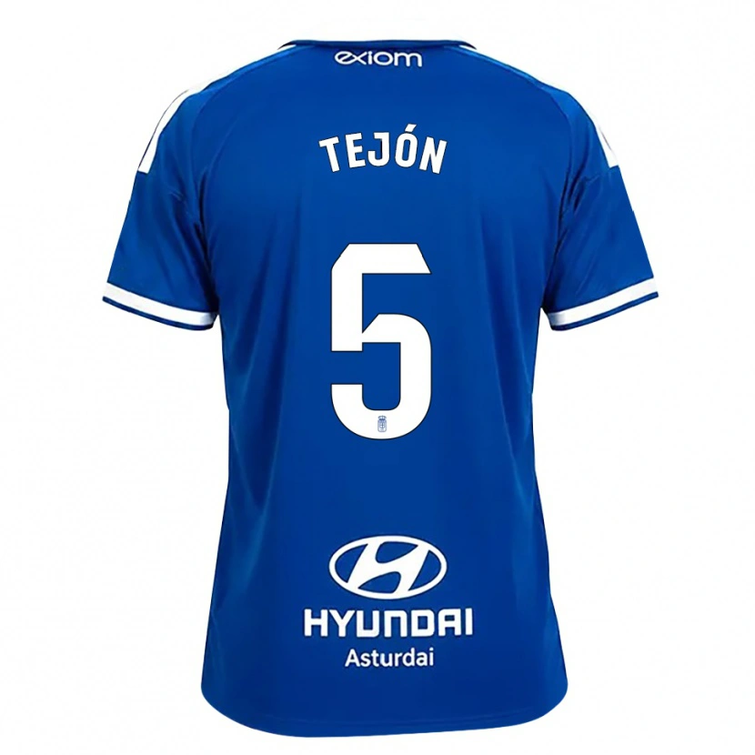 Danxen Mann Diego Tejón #5 Mediumblå Hvit Hjemmetrøye Drakt Trøye 2026/27 Skjorter T-Skjorte