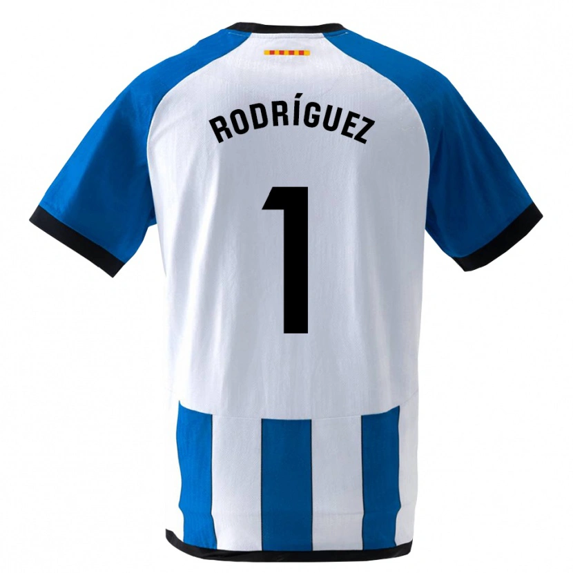 Danxen Mann Joel Rodríguez #1 Kongelig Blå Hvit Hjemmetrøye Drakt Trøye 2026/27 Skjorter T-Skjorte