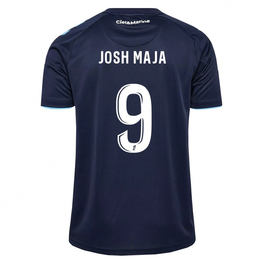 Danxen Mann Josh Maja #9 Kornblomstblå Midnattblå Hjemmetrøye Drakt Trøye 2026/27 Skjorter T-Skjorte