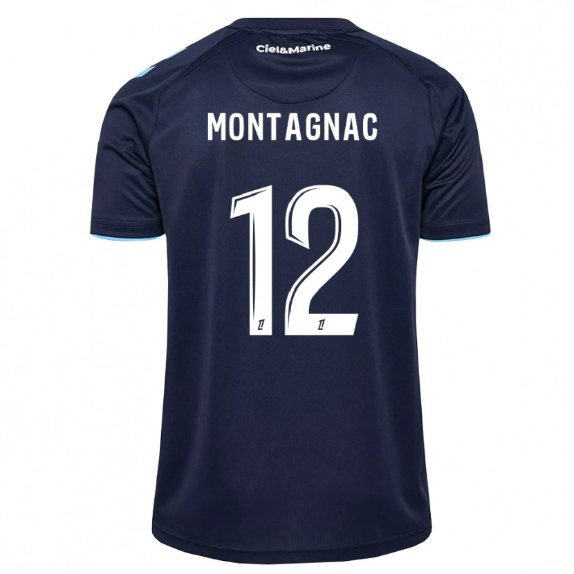 Danxen Mann Alexandre Montagnac #12 Kornblomstblå Midnattblå Hjemmetrøye Drakt Trøye 2026/27 Skjorter T-Skjorte