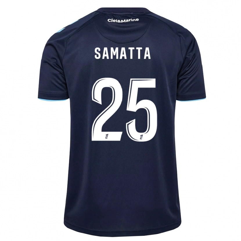 Danxen Mann Mbwana Samatta #25 Kornblomstblå Midnattblå Hjemmetrøye Drakt Trøye 2026/27 Skjorter T-Skjorte