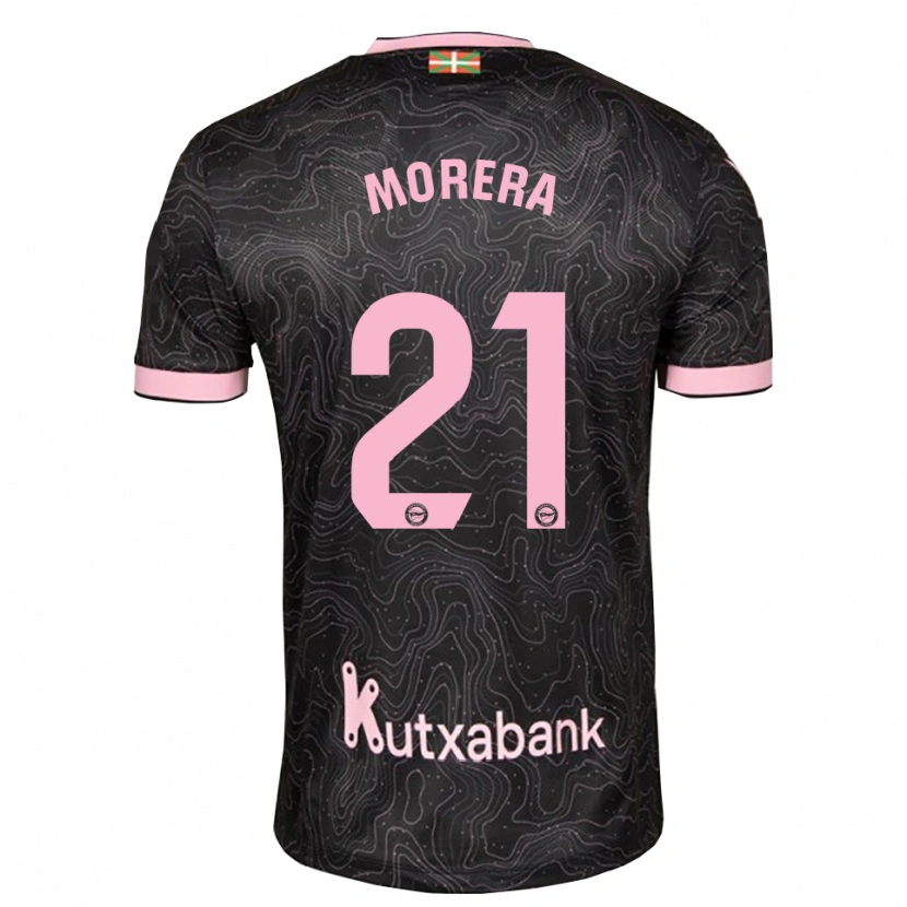 Danxen Mann Carla Morera #21 Svart Rosa Bortetrøye Drakt Trøye 2026/27 Skjorter T-Skjorte