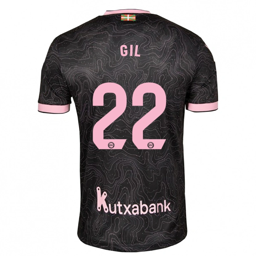 Danxen Mann Raquel Gil #22 Svart Rosa Bortetrøye Drakt Trøye 2026/27 Skjorter T-Skjorte