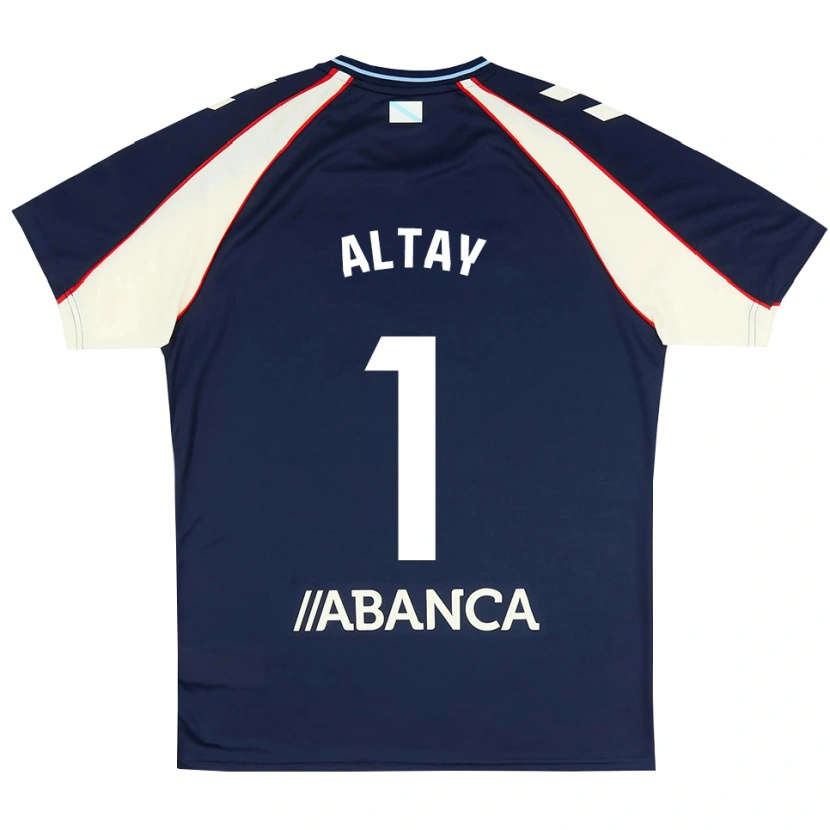 Danxen Mann Altay Bayındır #1 Kongelig Blå Rød Hvit Bortetrøye Drakt Trøye 2026/27 Skjorter T-Skjorte