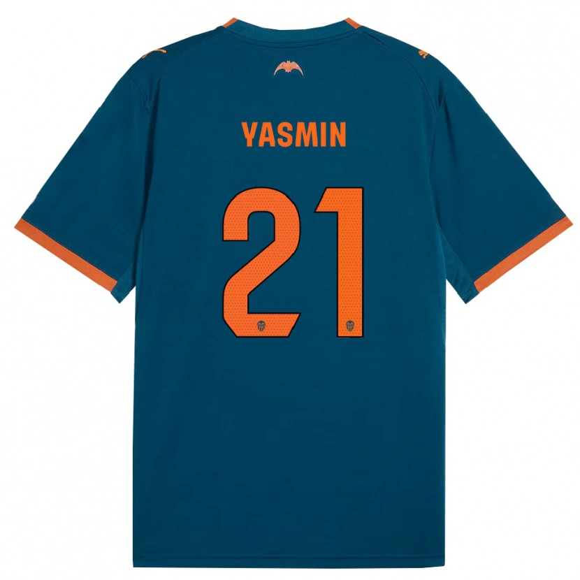 Danxen Mann Yasmin Katie Mrabet Slack #21 Stålblå Oransje Bortetrøye Drakt Trøye 2026/27 Skjorter T-Skjorte