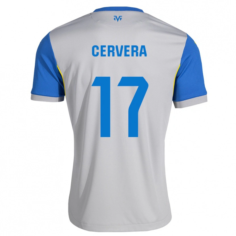 Danxen Mann Mario Cervera #17 Dodger Blå Grå Bortetrøye Drakt Trøye 2026/27 Skjorter T-Skjorte
