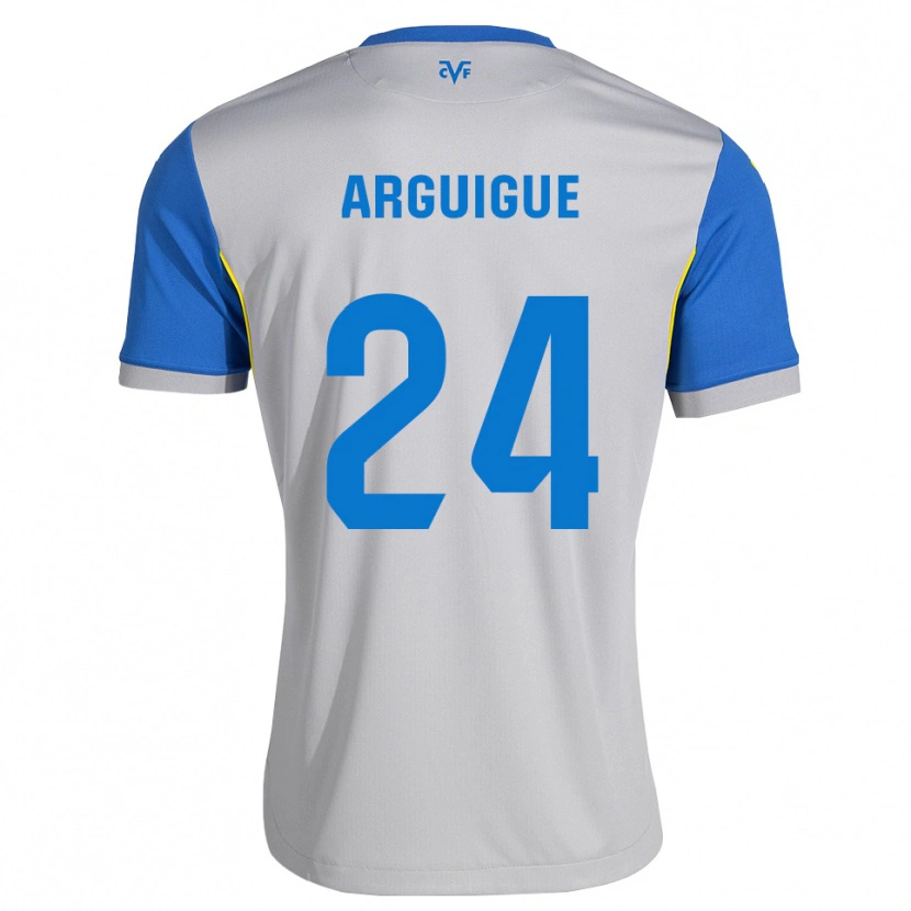 Danxen Mann Ayman Arguigue #24 Dodger Blå Grå Bortetrøye Drakt Trøye 2026/27 Skjorter T-Skjorte