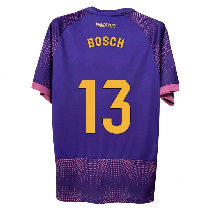 Danxen Mann Owen Bosch #13 Lilla Hvit Rosa Bortetrøye Drakt Trøye 2026/27 Skjorter T-Skjorte