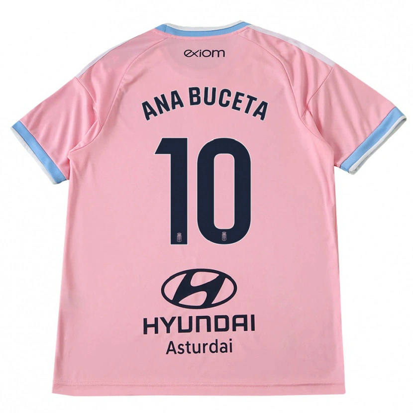 Danxen Mann Ana Buceta #10 Kornblomstblå Rosa Bortetrøye Drakt Trøye 2026/27 Skjorter T-Skjorte
